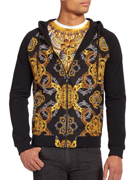 versace men sweater|Versace sweatshirt hoodie men buy.